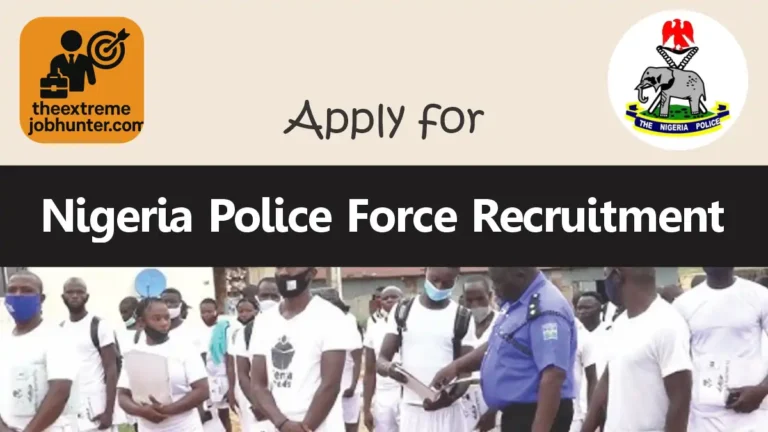 Nigerian Police Force Recruitment 2026/2027 NPF Application Portal